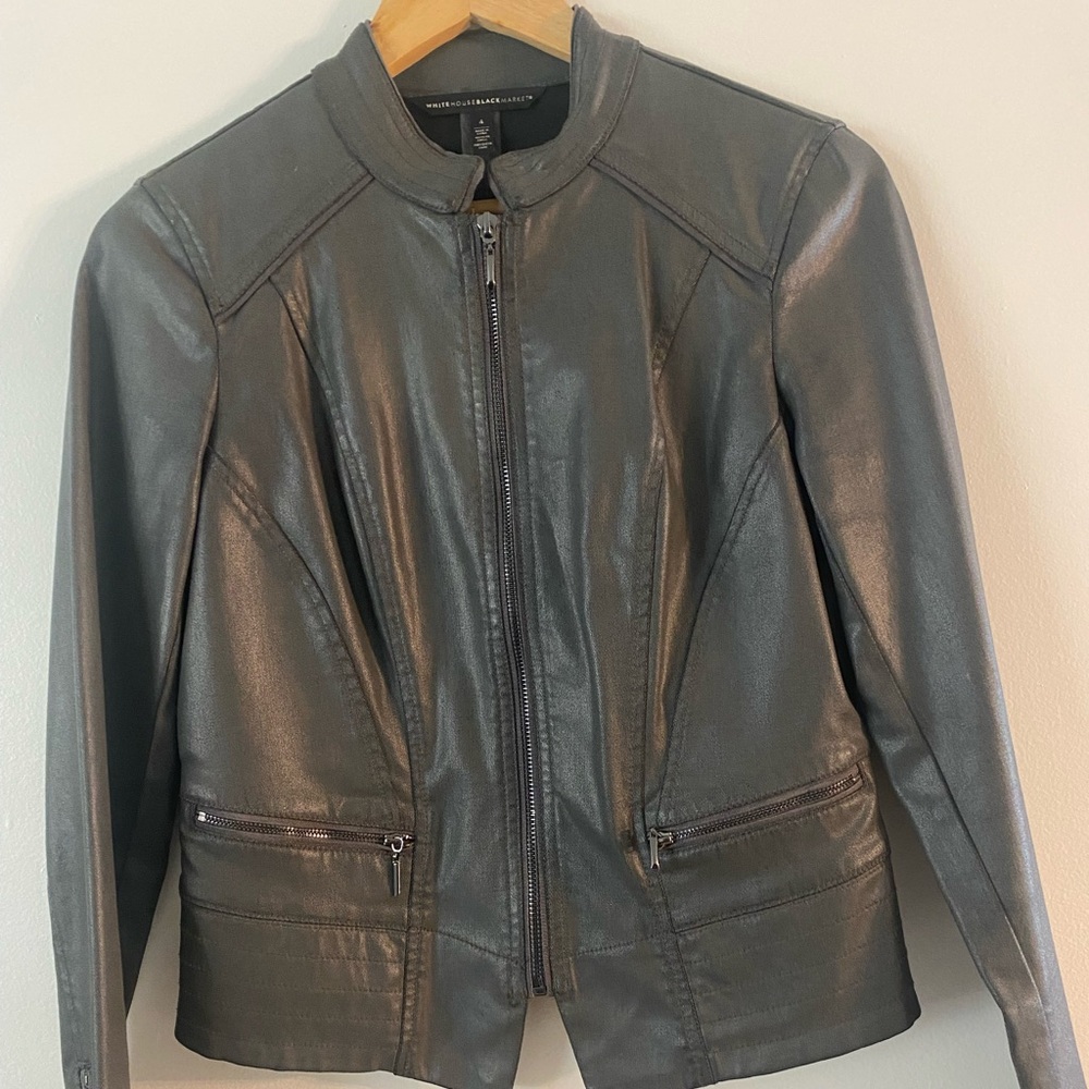 Coated Denim Jacket